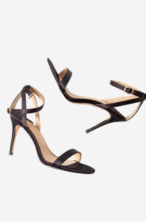 Black high heels shoes