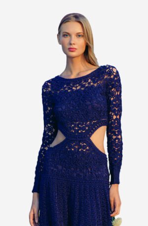 Alnich night dress navy